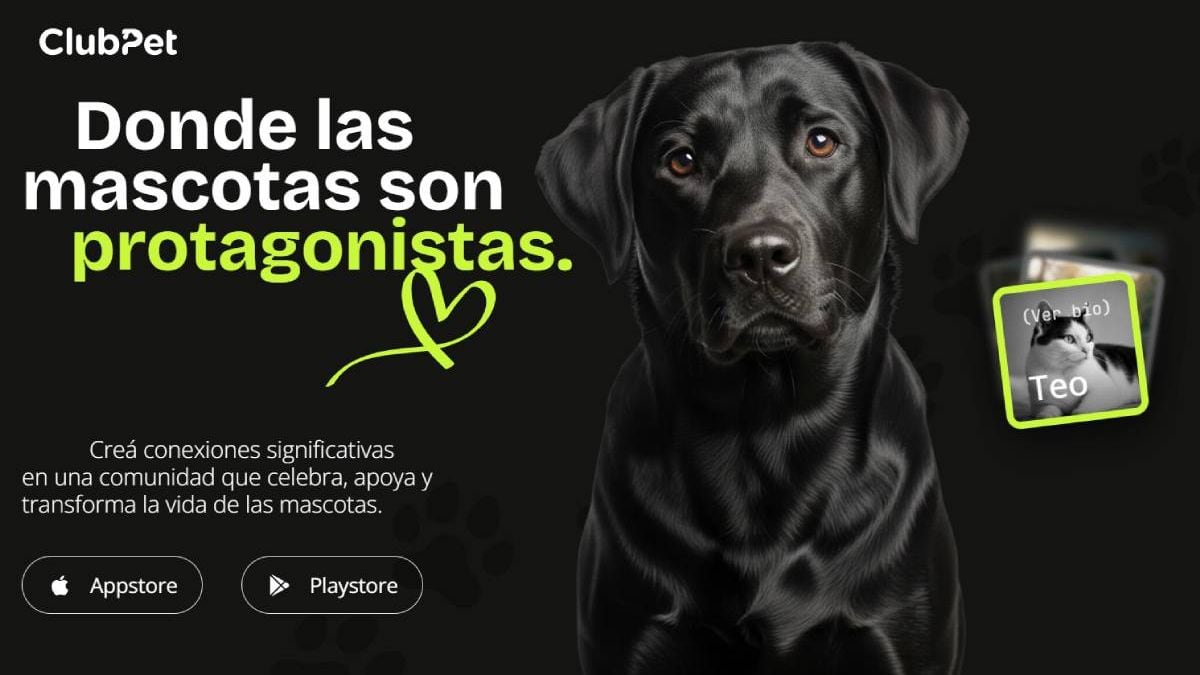 Una noche en el Club Pacífico para abrir las puertas de un hogar: adopción responsable y una app neuquina para mascotas