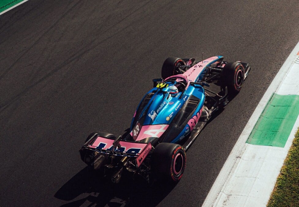 Colapinto terminó a dos décimas de la zona media en la práctica final de Monza y se ilusiona con la qualy