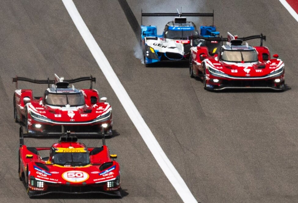 Triunfo agónico de Ferrari en Austin: el Toyota se rompió a minutos del final y le dejó la victoria servida