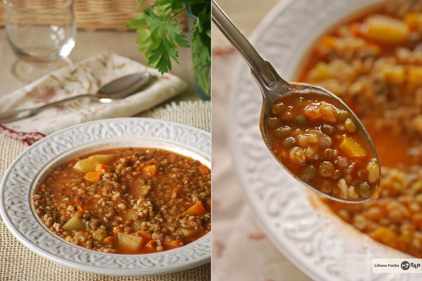 Lentejas con bulgur: el truco para que el guiso te saque el hambre sin tirar carne a la olla