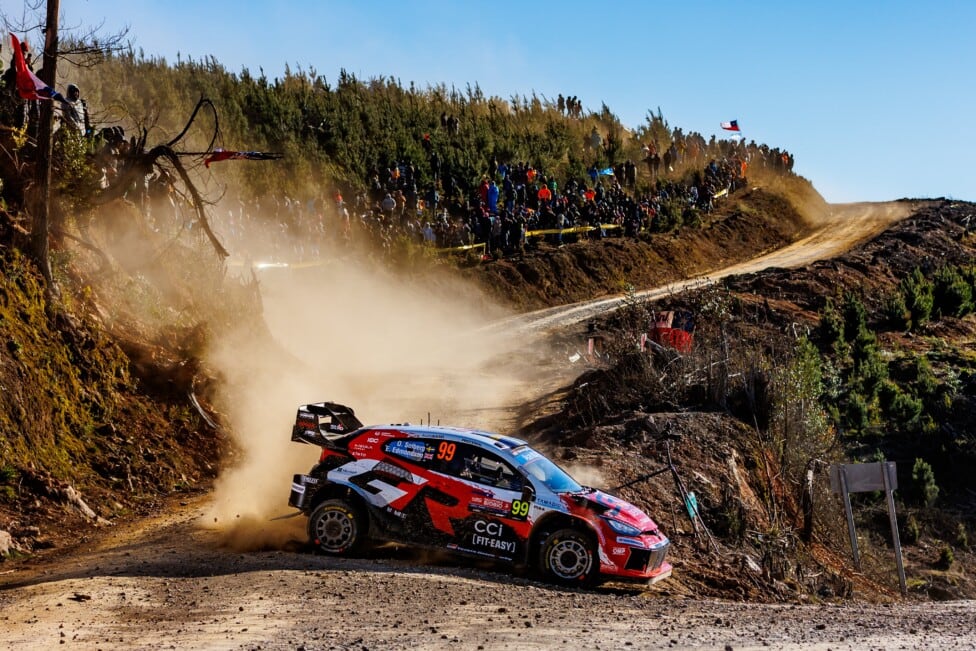 Solberg voló en Chile y Toyota se subió a lo más alto del WRC a la par de Lancia
