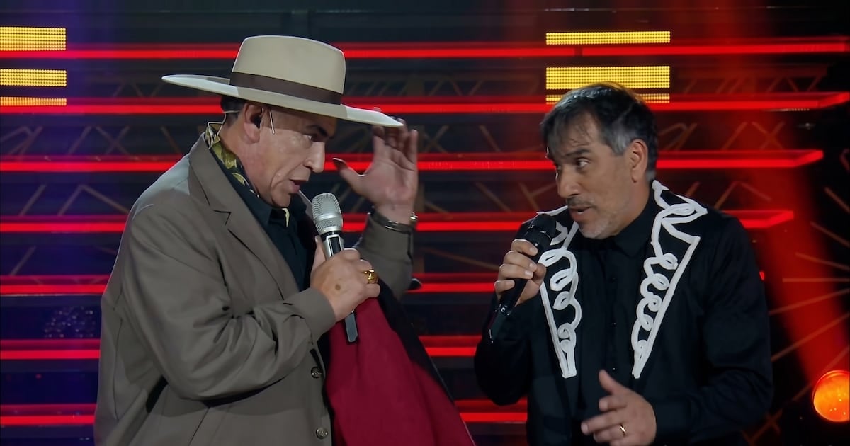 Pipino Cuevas se animó a cantar con el Chaqueño Palavecino y sumó tres luces verdes en Es mi sueño