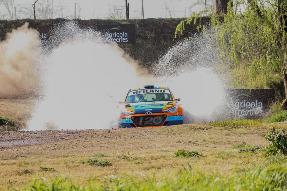 Los Heiland se quedaron con el Rally de Arrecifes y lideran el Regional con el Hyundai i20