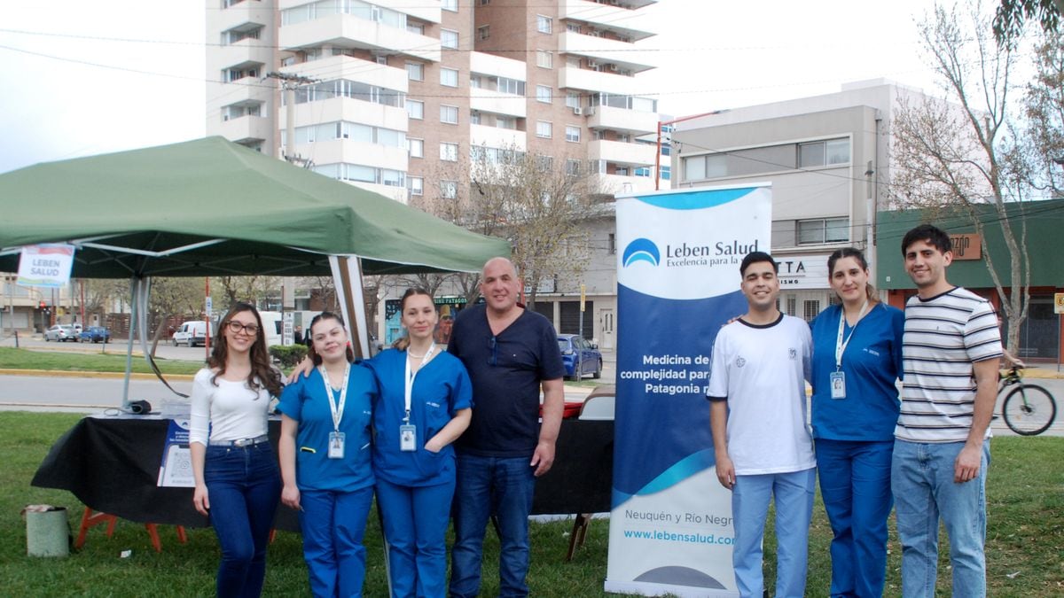 Cipolletti salió a la plaza para tomarse la presión y aprender a salvar una vida