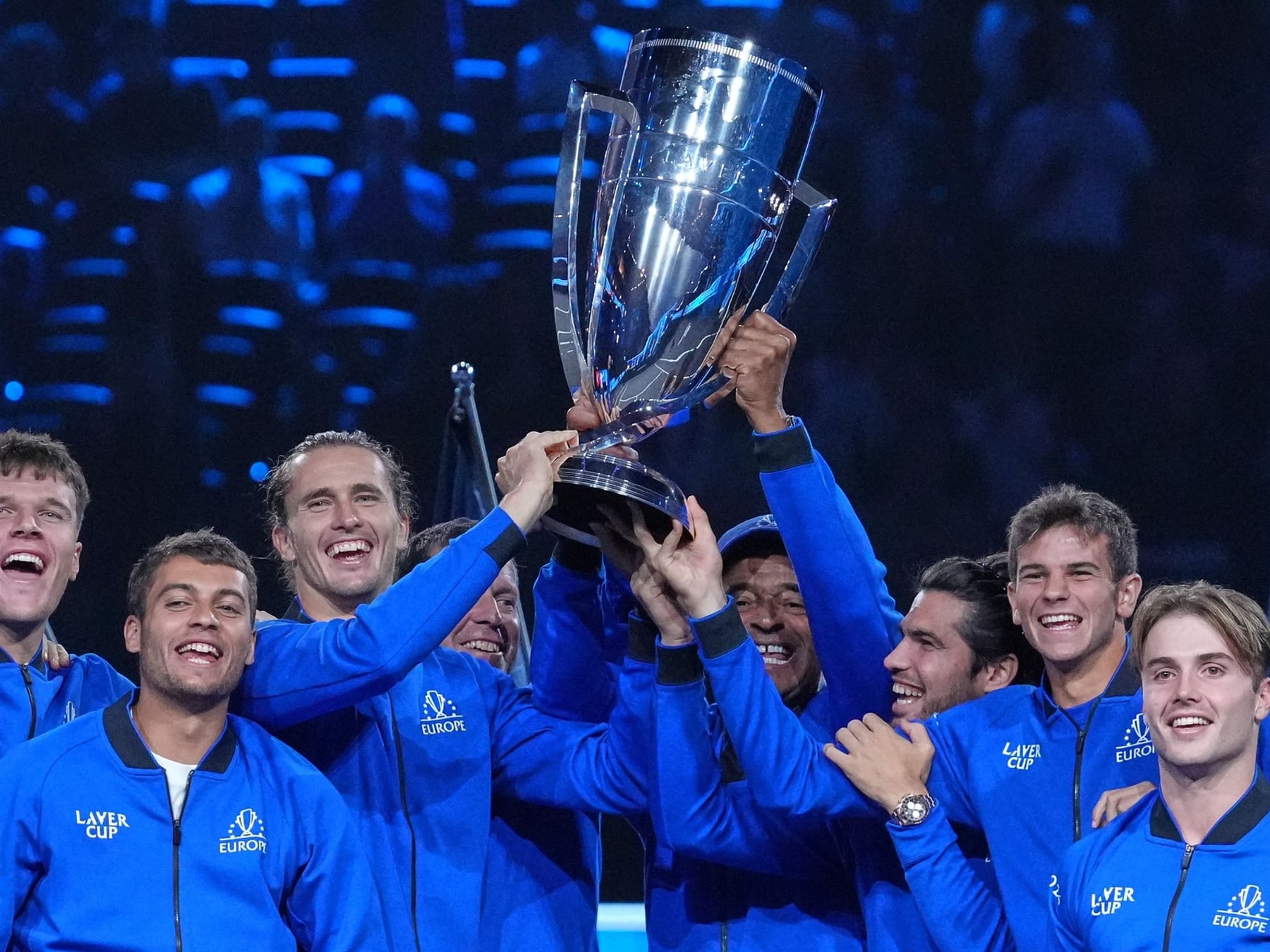 Europa volvió a la cima de la Laver Cup y Cerúndolo se fue con las manos vacías