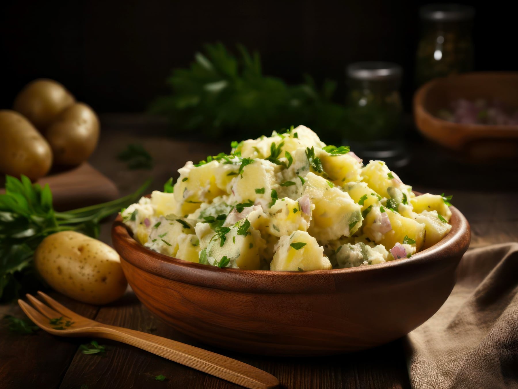 Ensalada de papa: la fórmula para que quede cremosa y no se desarme