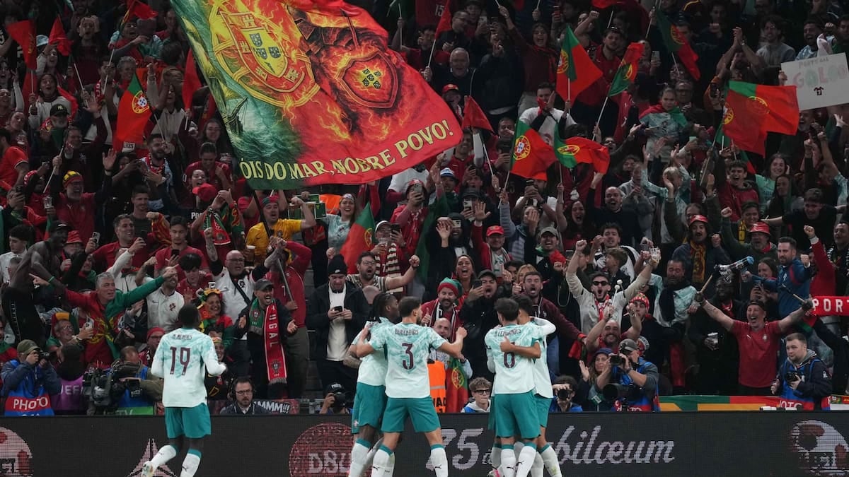 Portugal, sin CR7, se floreó en Dinamarca y estira su invicto en la Nations League