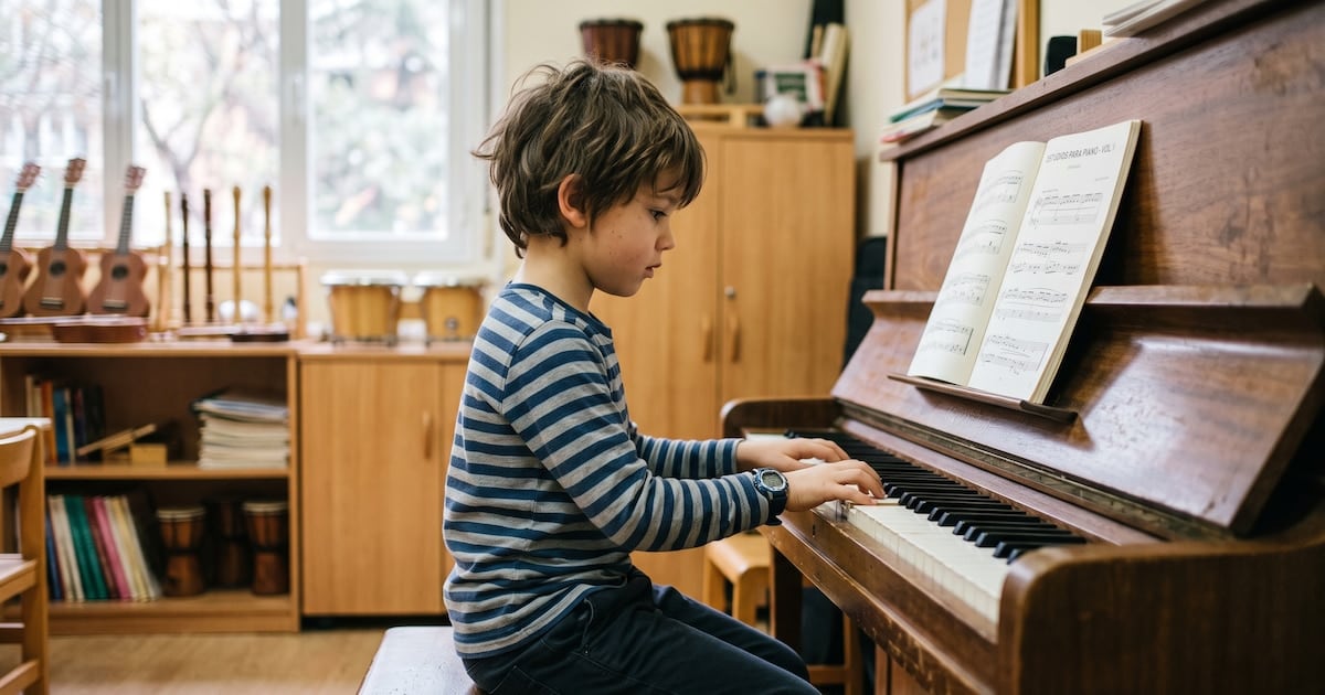 Tocar un instrumento en la infancia: cuando la música se cruza con los aprendizajes del aula