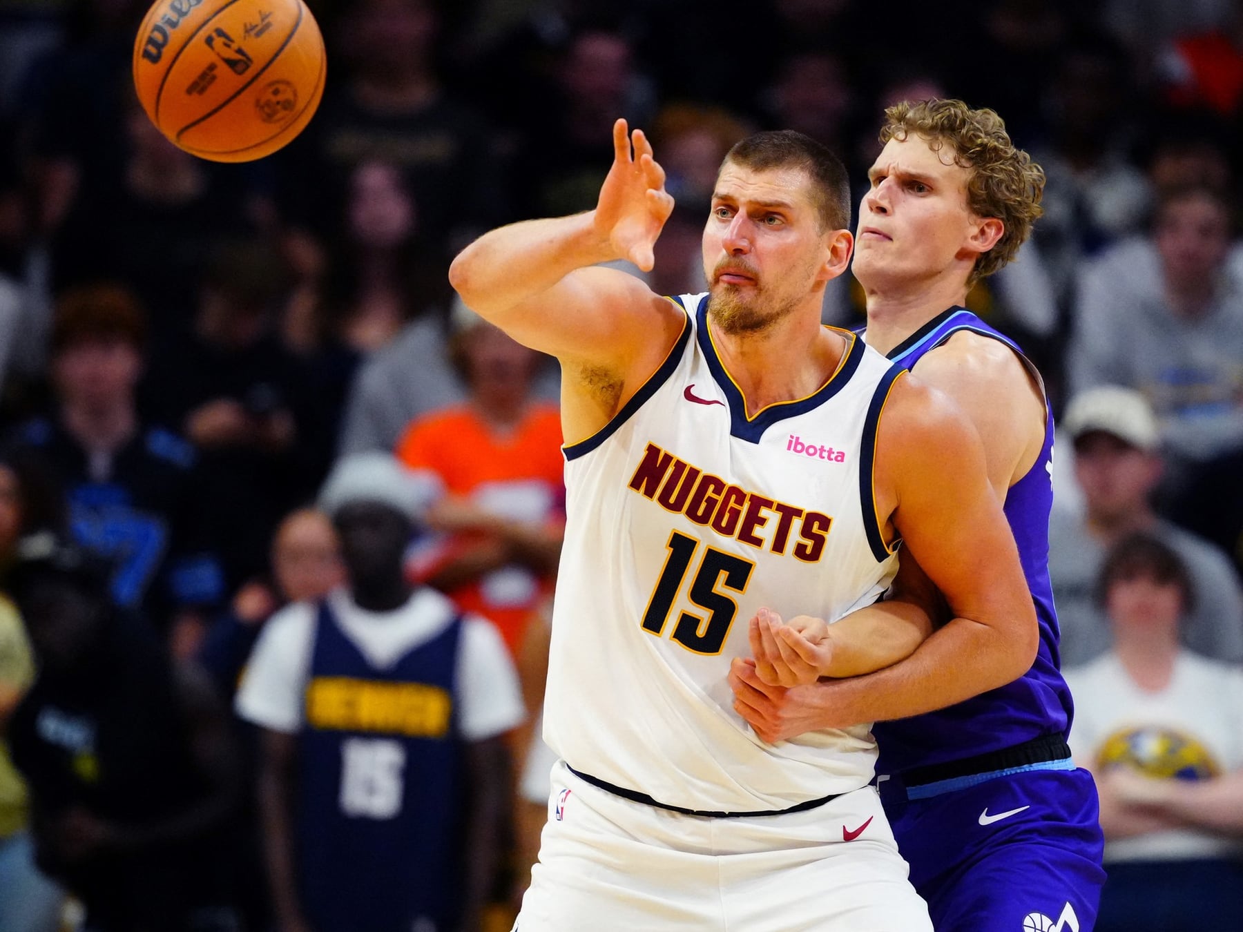 Utah venció a Denver por 109 a 97 en el primer amistoso de los Nuggets
