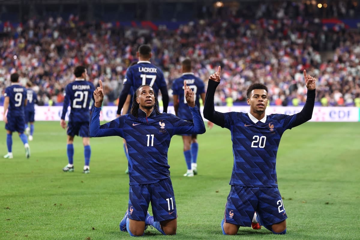 Francia firmó una remontada agónica ante Bélgica e Italia sostuvo su levantada en Bologna: así quedó la cima del grupo 1