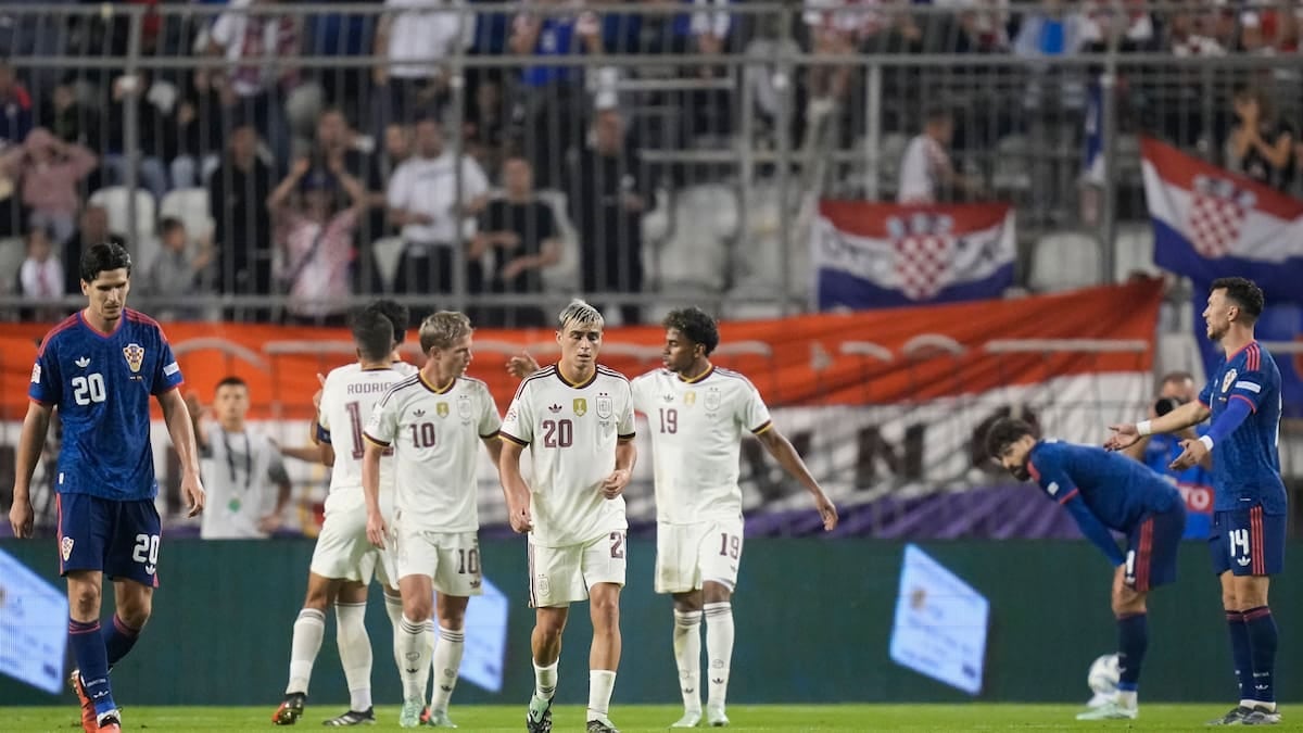 España lo ganó sobre el final ante Croacia con un doblete de Merino y se acomodó en la Nations League