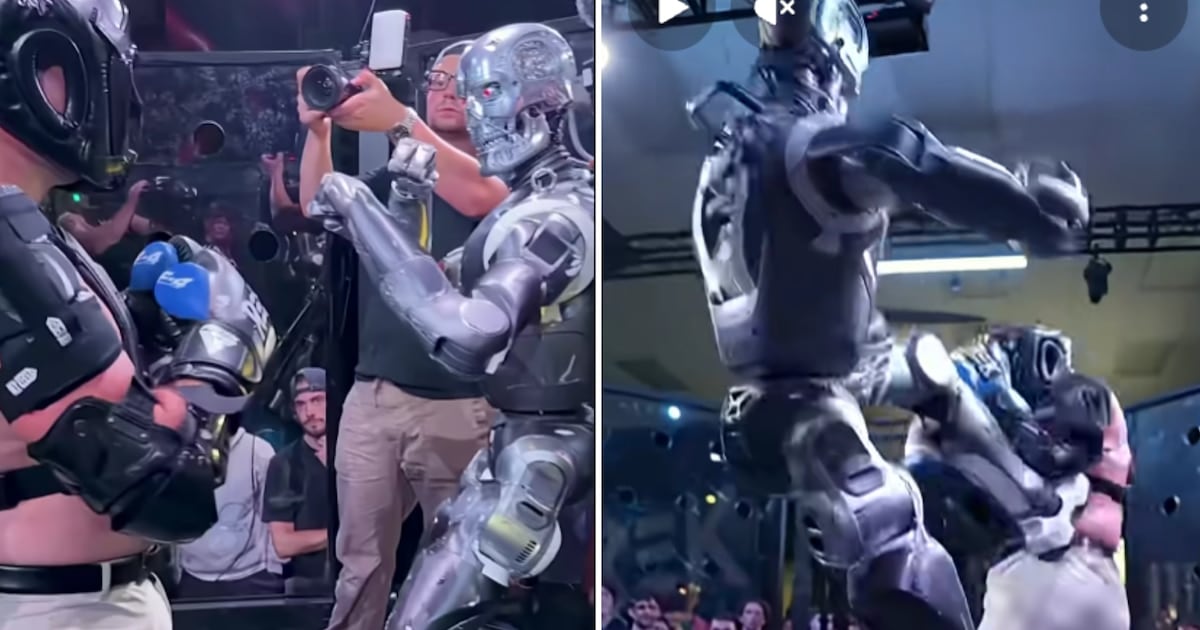 REK y la payasada de San Francisco: cuando un influencer termina lesionado porque la promesa era ‘robots reales, combate real’