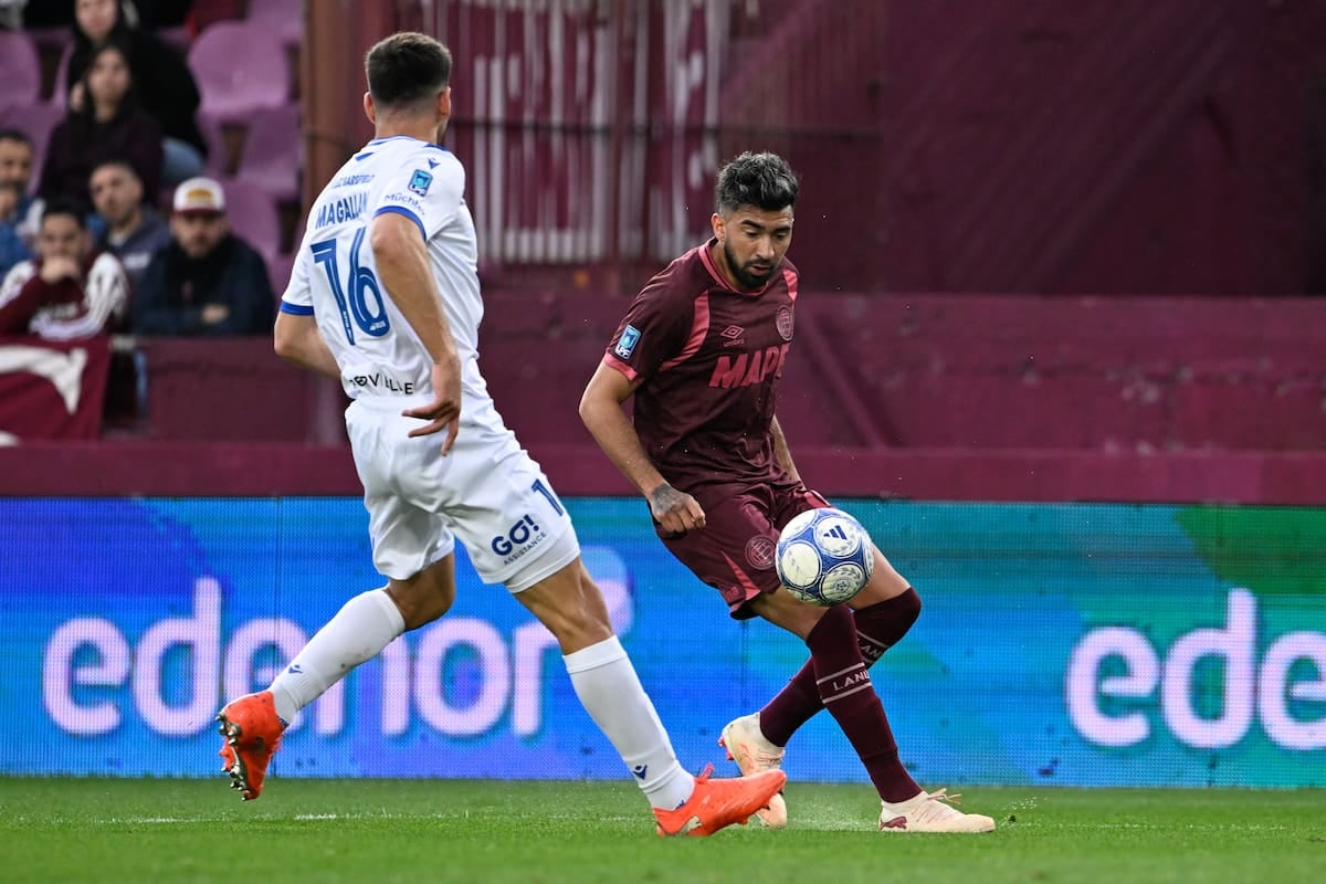 Con Marcelino Moreno de regreso y figura, Lanús le frenó a Vélez el ascenso a la cima de la Tabla Anual