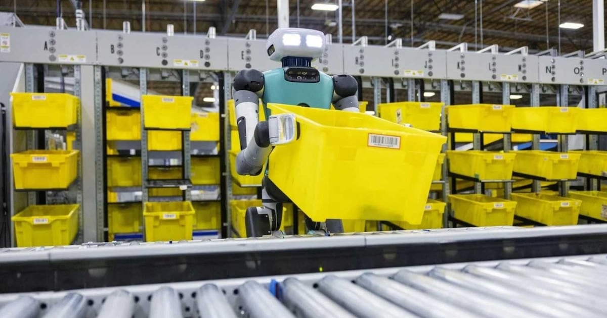 Amazon ya tiene un millón de robots trabajando y, contradictoriamente, más accidentes en sus depósitos