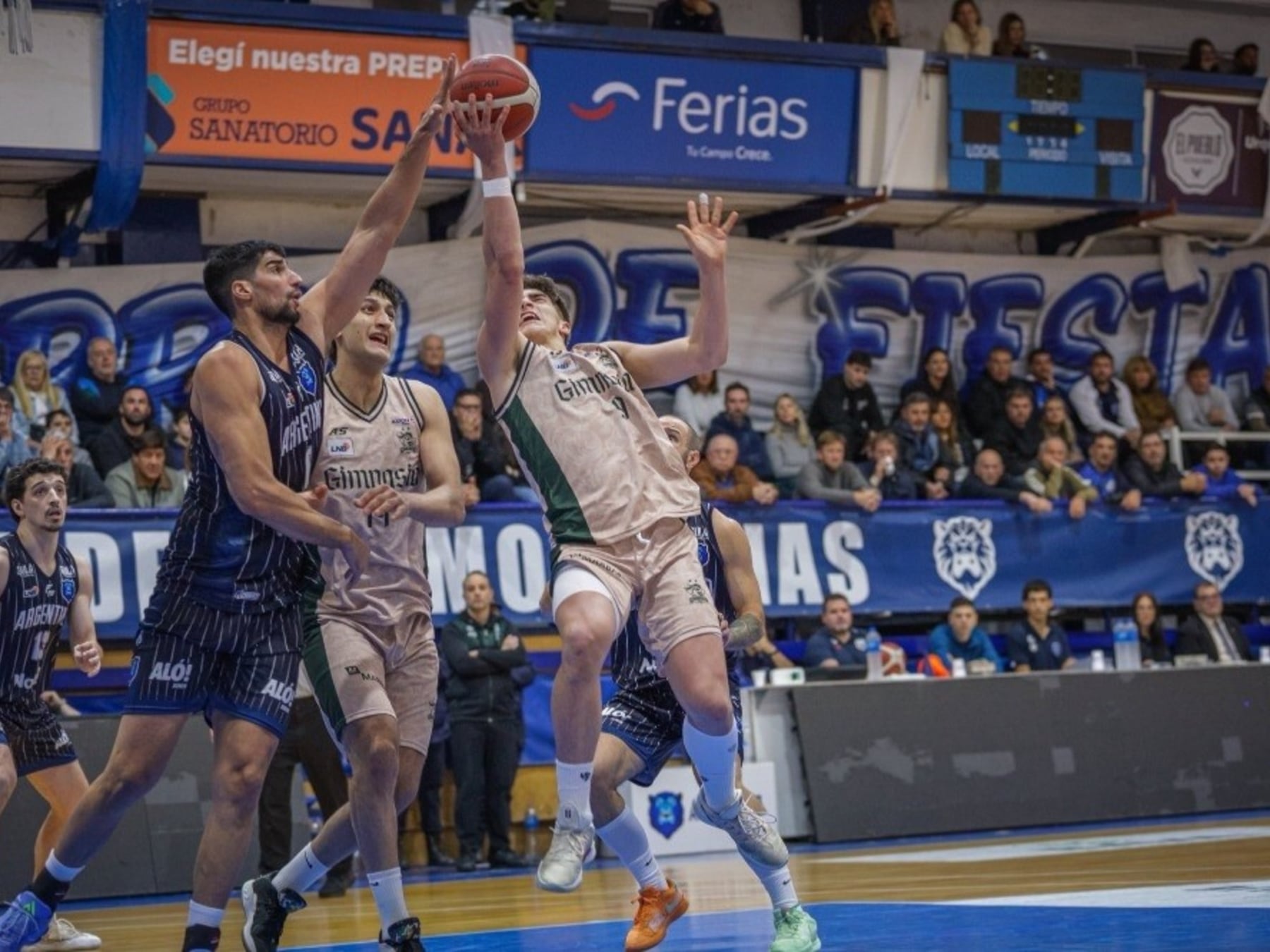 Triunfos de Gimnasia, Olímpico y Atenas en una jornada con remontadas y parciales decisivos