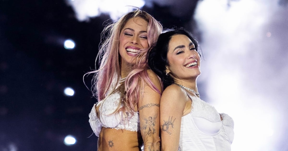 Lali Espósitoó a Tini en River y-desarmó-una-falsa rivalidad
