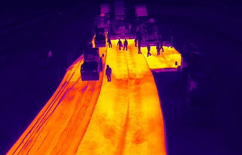 La repavimentación del Autódromo de Buenos Aires entra en fase clave con control digital y térmico