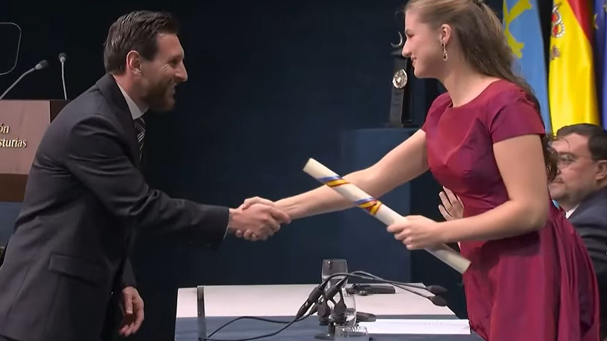Messi recibió en Oviedo el Premio Princesa de Asturias de los Deportes 2026