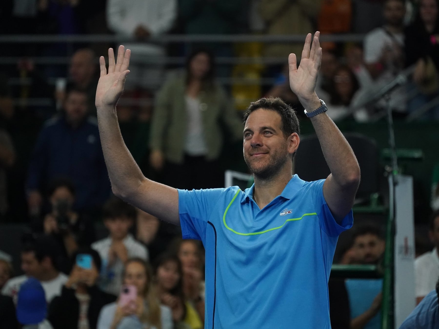 Del Potro, candidato al Salón de la Fama del tenis con chances de ser el tercer argentino