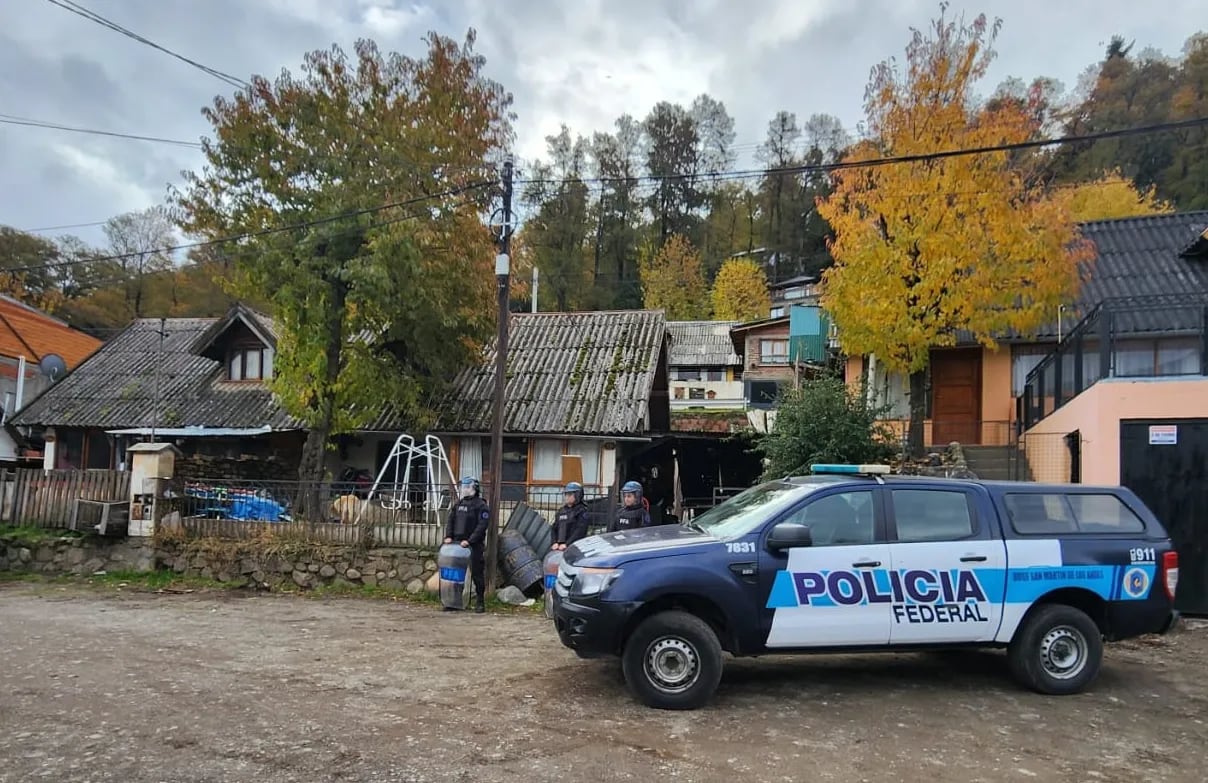 La Policía Federal desbarató otro kiosco narco en San Martín de los Andes