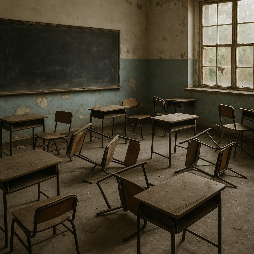 En Las Lomas y La Horqueta, la educación pública ni se menciona