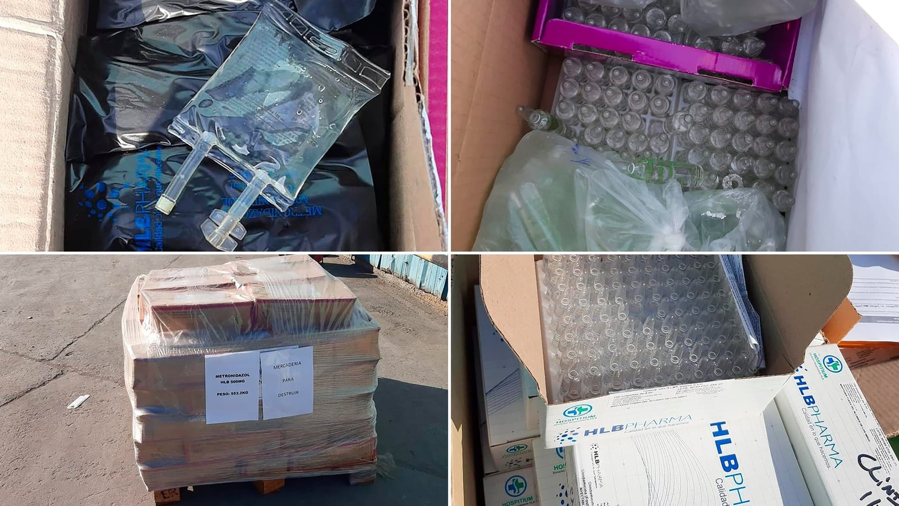 Fentanilo contaminado: 61 mil ampollas aún sin localizar