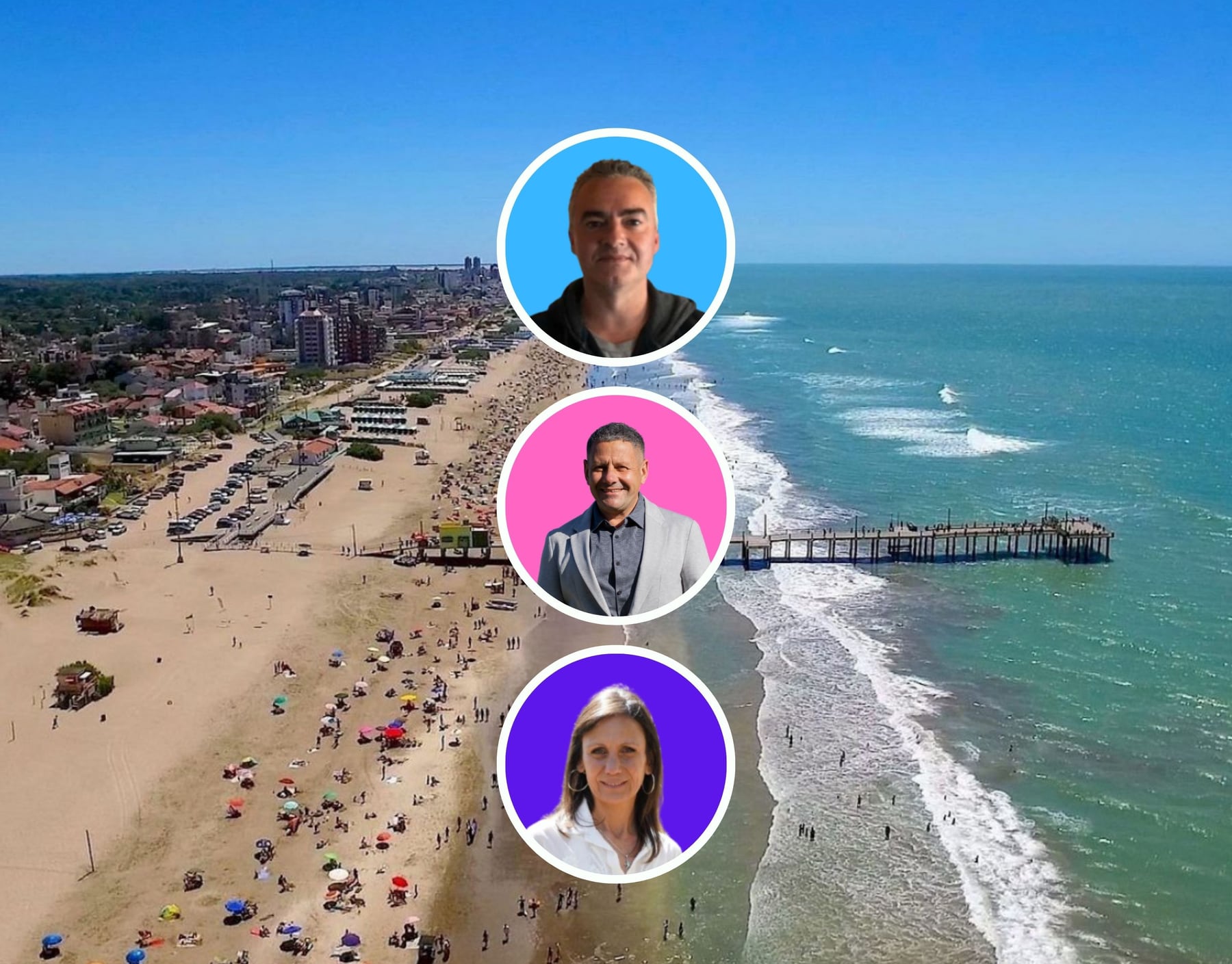 Elecciones en Villa Gesell: ¿Quién es quién?