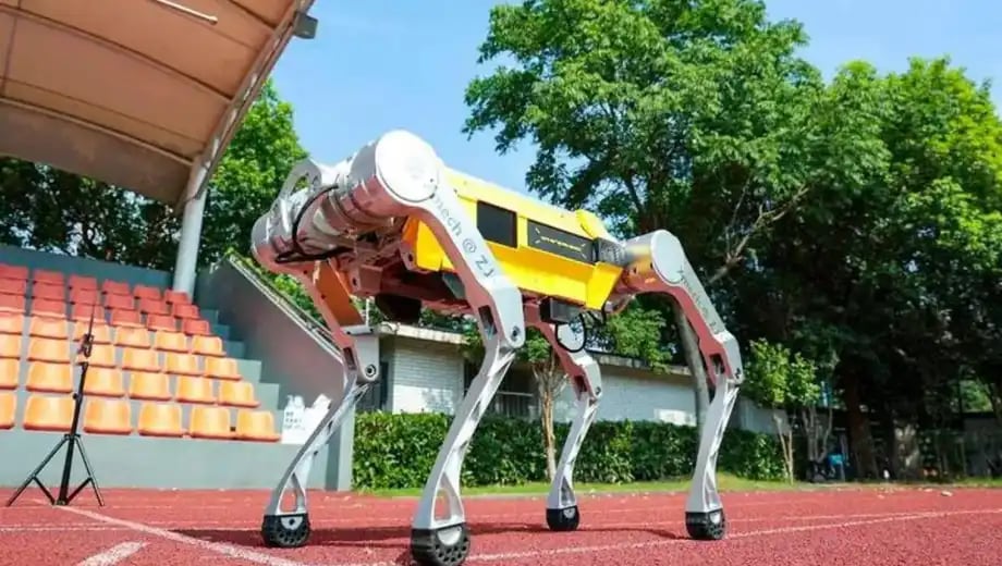 Robot Cuadrúpedo Chino Rompe Récord Guinness en Carrera de 100 Metros