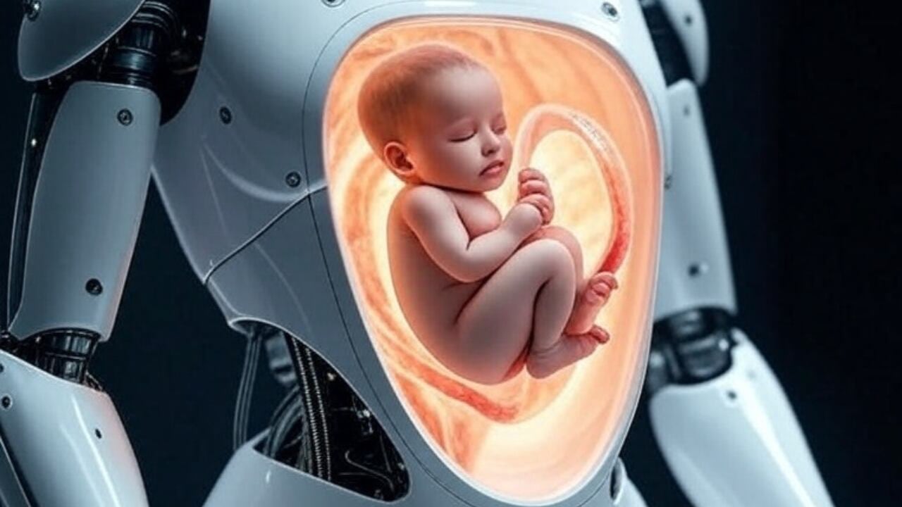 Proyecto Futurista Propone Robots Gestantes para Bebés Humanos
