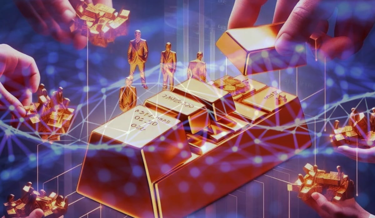 Oro tokenizado en Ethereum: el valor supera los USD 2.000 millones