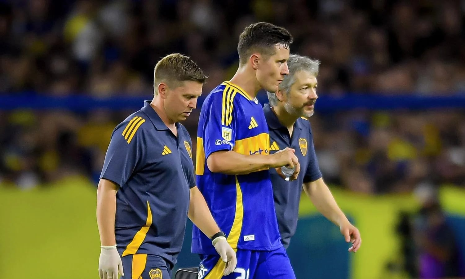 Se confirmó la lesión de Ander Herrera: cuántos partidos de Boca se perderá
