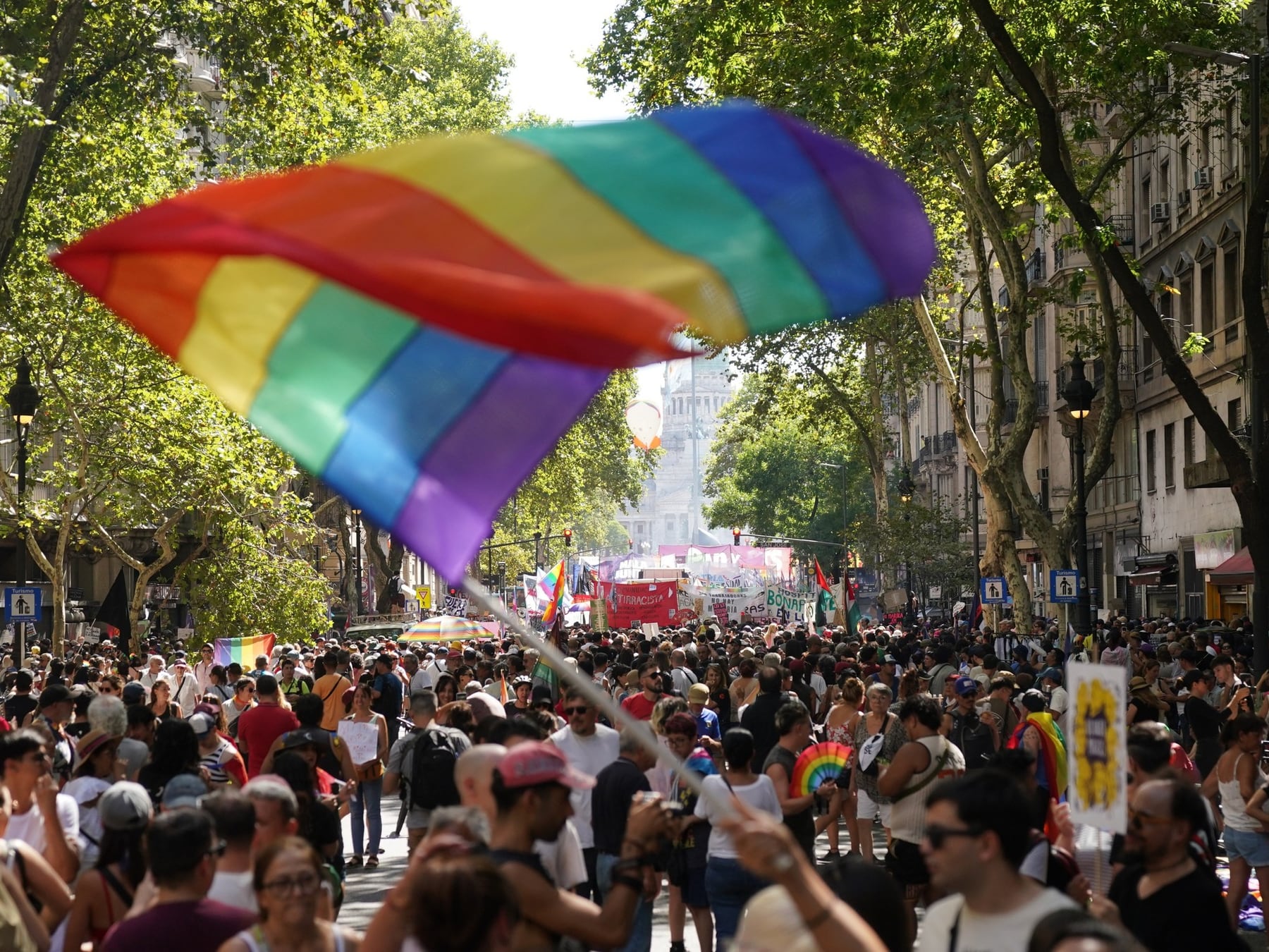 Milei sobre la marcha LGBT+: "Lamento que hayan sido manipulados con un video editado"
