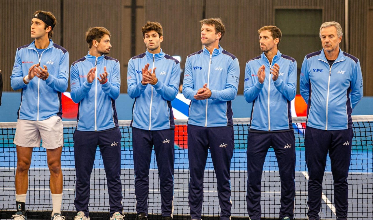 Con la Argentina como protagonista, así quedó el cuadro de la segunda ronda de la Copa Davis