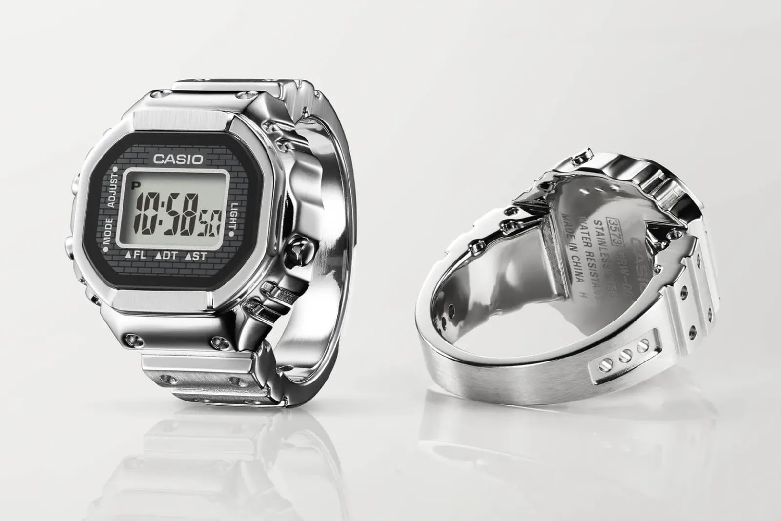 Casio celebra su 50 aniversario con el lanzamiento de un innovador anillo reloj.