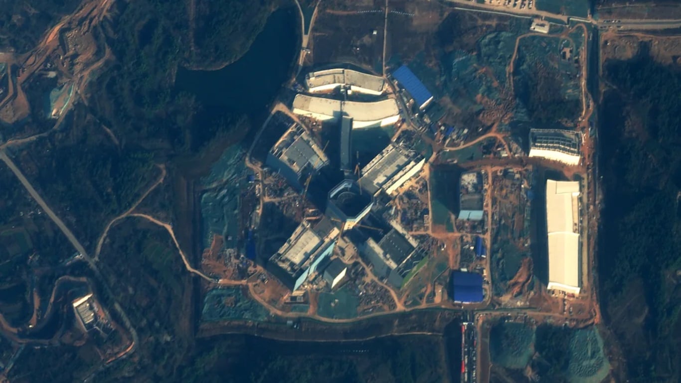 Satélite de EE.UU. detecta un gigantesco láser en China visible desde el espacio