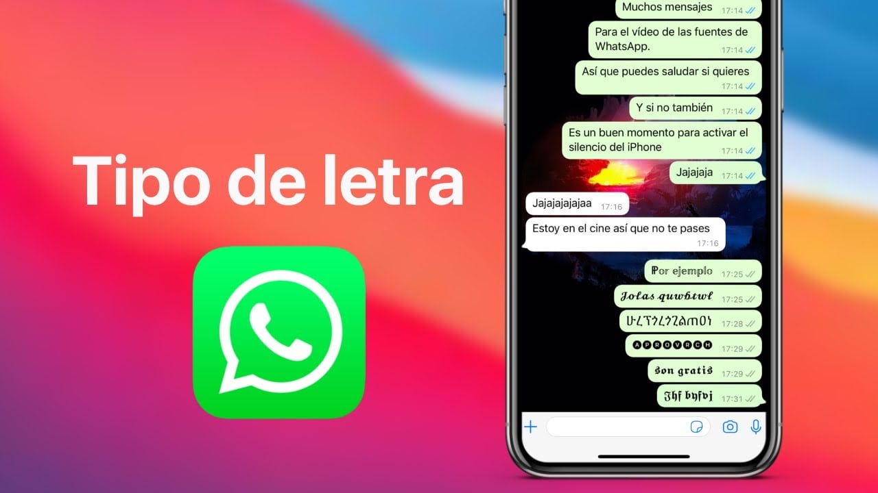 ¿Aburrido de la misma letra en WhatsApp? Así puedes activar el modo Word