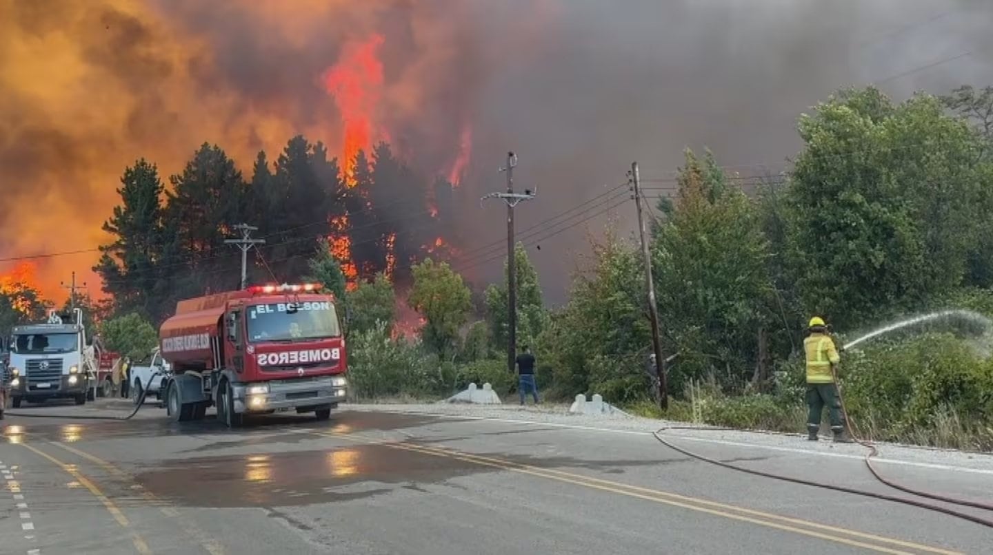 Otro detenido con prisión preventiva por incendios en El Bolsón