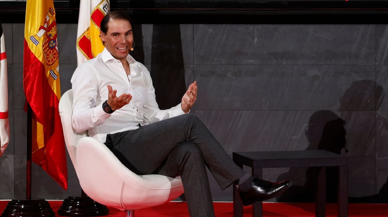 Rafael Nadal revela: "No he vuelto a tocar una raqueta"
