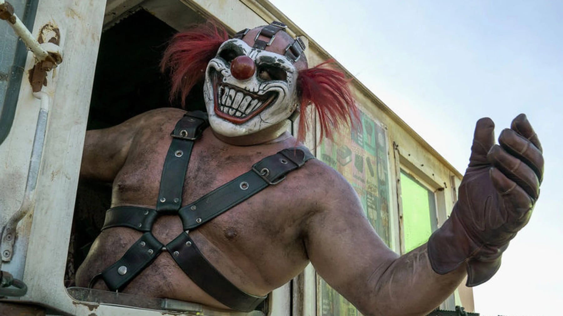 Primer vistazo a la temporada 2 de 'Twisted Metal': Anthony Mackie y Sweet Tooth en un duelo explosivo