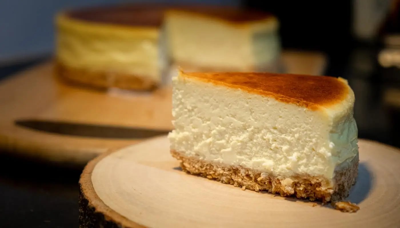 Cómo hacer torta de queso cremosa sin hornear