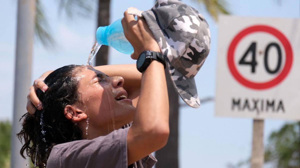 Más de 10 provincias estarán afectadas por calor extremo y advirtieron que la máxima ascendería a 40 grados