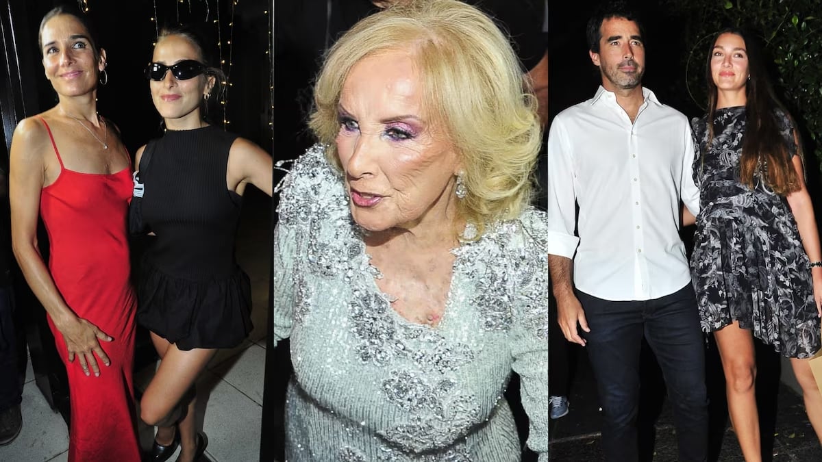 Los invitados a la fiesta por los 98 años de Mirtha Legrand: las imágenes de la celebración