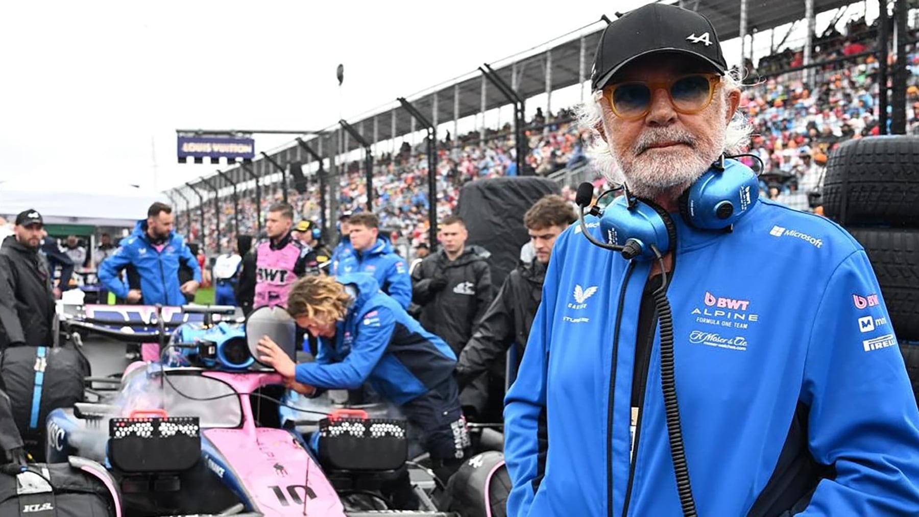 Briatore Opina sobre el Progreso de Colapinto y los 'Hijos de Papá' en F1