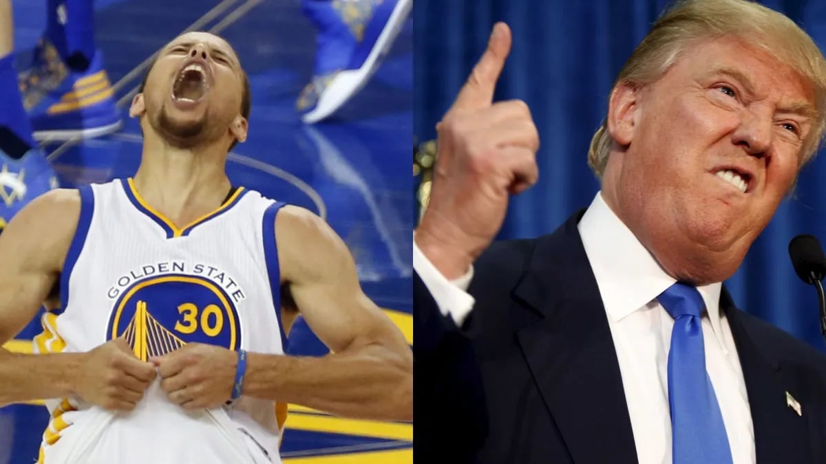 Stephen Curry y Donald Trump: El enfrentamiento inesperado