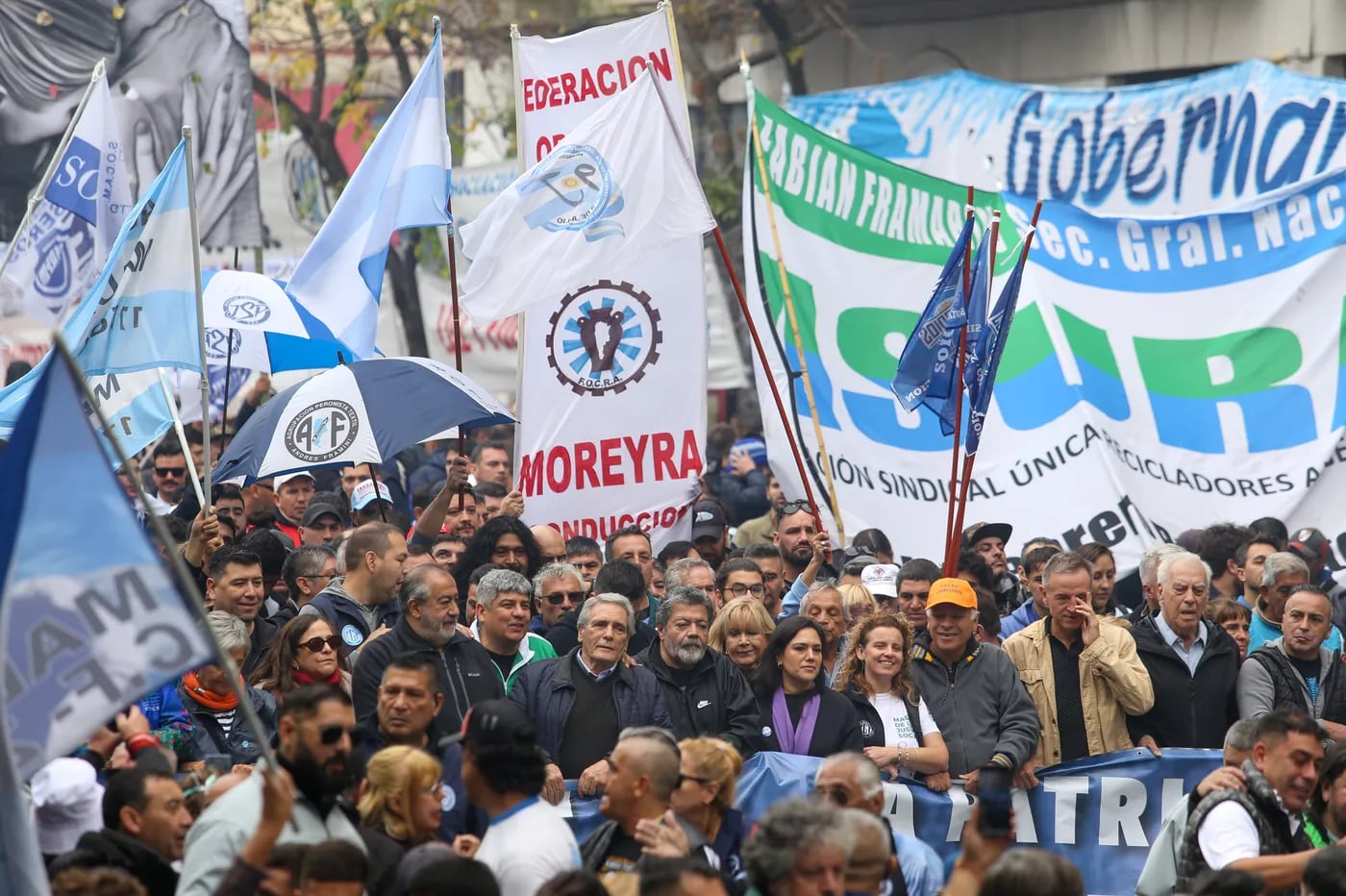 Marcha de la CGT: homenaje al Papa y reclamos al Gobierno por el Día del Trabajador