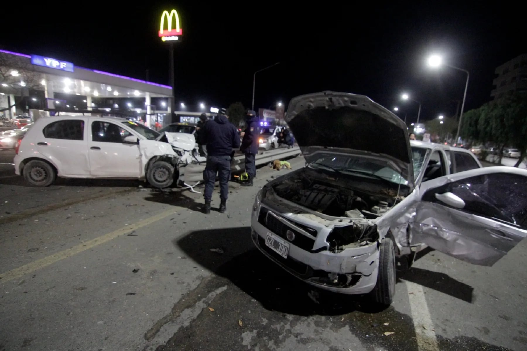 Dos muertos en un múltiple choque en Ruta 22